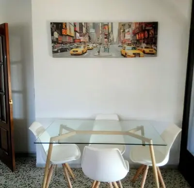 Zona de estar de Apartamento San Juan Bosco