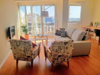 Zona de estar de Vivienda Bendicho- CATEDRAL