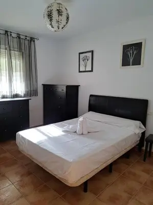 Cama o camas de una habitación en Apartamento San Jose