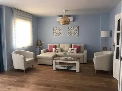 Zona de estar de Los Caños Home Águilas