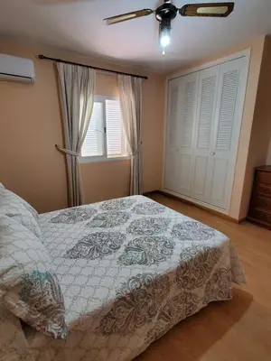 Cama o camas de una habitación en Duplex extraordinario naturista en Vera Playa!