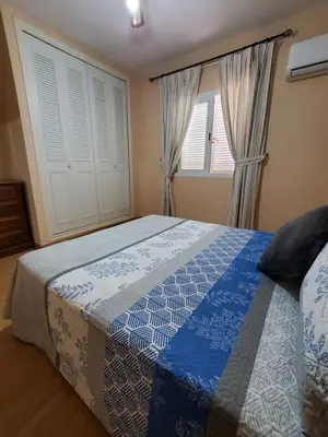 Cama o camas de una habitación en Duplex extraordinario naturista en Vera Playa!
