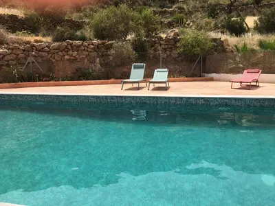 Piscina en o cerca de Casa Sol y Luz - casa rural