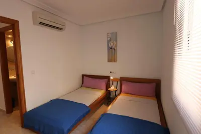 Cama o camas de una habitación en Casa Azul