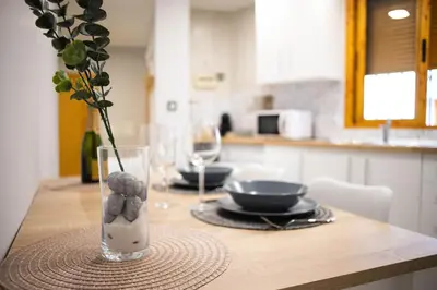 Una cocina o zona de cocina en La Pequeña