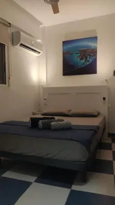Cama o camas de una habitación en Casa Céntrica