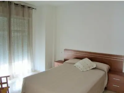Cama o camas de una habitación en Apartamento Playa de Garrucha