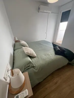 Cama o camas de una habitación en Casa Luna