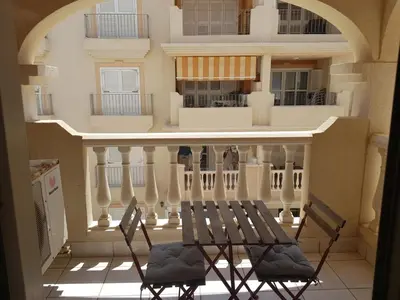 Un balcón o terraza de Stylish apartment in Portofino, near the beach and bars