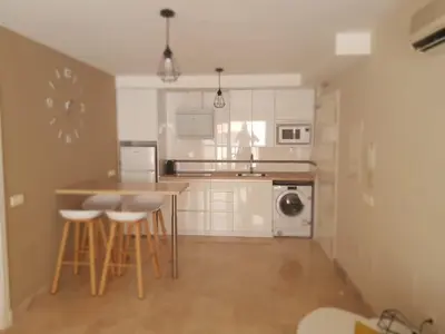 Una cocina o zona de cocina en Stylish apartment in Portofino, near the beach and bars