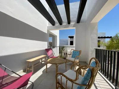 Un balcón o terraza de Casa Maryline