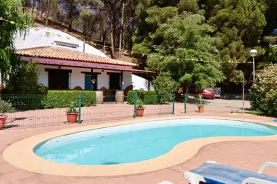Piscina en o cerca de CASA CUEVA PIENA, Alcudia de Guadix