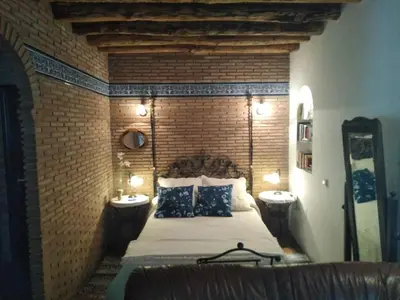Cama o camas de una habitación en Casa Maldonado