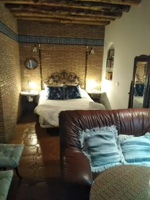 Cama o camas de una habitación en Casa Maldonado