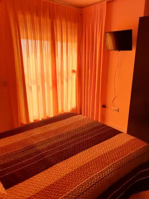 Cama o camas de una habitación en Vera Apartamento Marina Rey