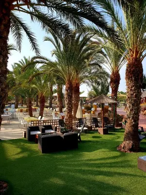 Jardín al aire libre en Vera Apartamento Marina Rey