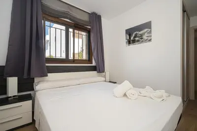 Cama o camas de una habitación en Rosa Chenz
