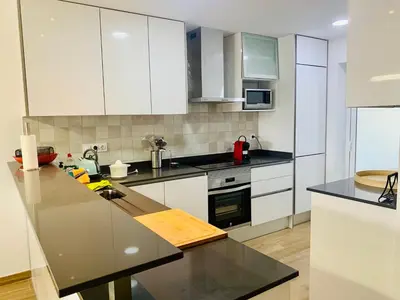 Una cocina o zona de cocina en Rosa Chenz