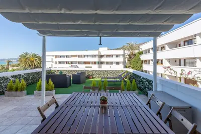 Un balcón o terraza de Mariam Mojácar Apartment