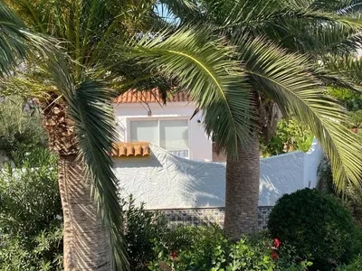 Jardín al aire libre en Villa Ohana