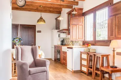 Una cocina o zona de cocina en VILLA CARMEN