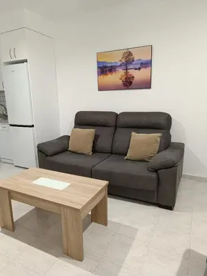 Zona de estar de Vera Natura Apartamento Sara