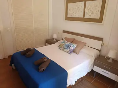 Cama o camas de una habitación en Apartamento urb spirit