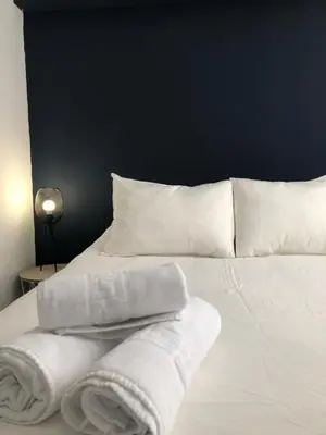 Cama o camas de una habitación en Apartamento Algazul