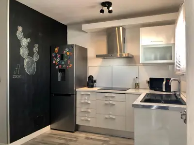 Una cocina o zona de cocina en Apartamento Algazul