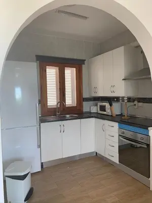 Una cocina o zona de cocina en Casa el Pez