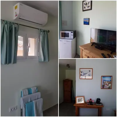 Una televisión o centro de entretenimiento en Los Torres Casa Lindsay