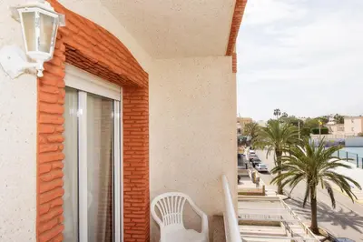 Un balcón o terraza de Apartamentos Sol Andaluz