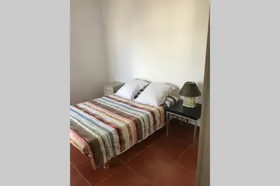 Cama o camas de una habitación en Casa Esparto