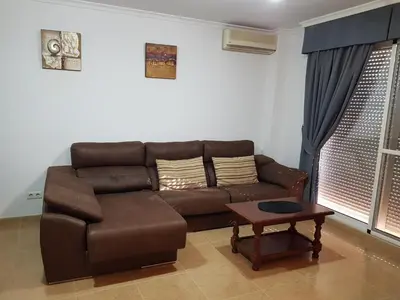 Zona de estar de Bahía de Vera Apartamento Fiona