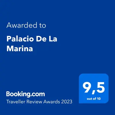 Certificado, premio, señal o documento que está expuesto en Palacio De La Marina