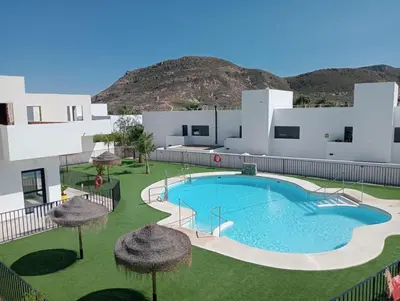 Piscina en o cerca de Apartamentos Cala San Pedro