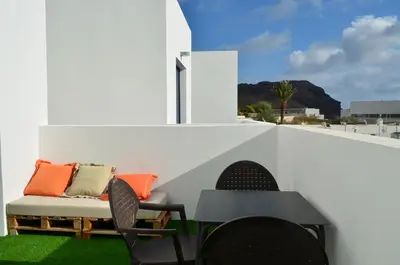 Zona de estar de Apartamentos Cala San Pedro
