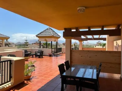 Un balcón o terraza de Rincon de Vera - Atico