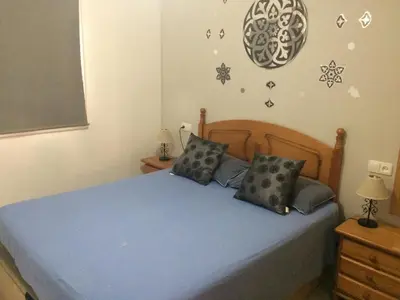 Cama o camas de una habitación en Villa delgado
