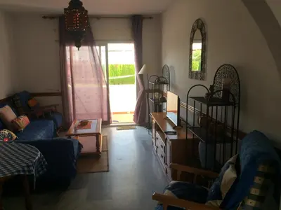 Zona de estar de Villa delgado