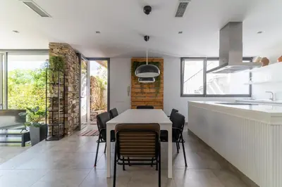 Zona de estar de Magnífica casa con encanto en Agua Amarga