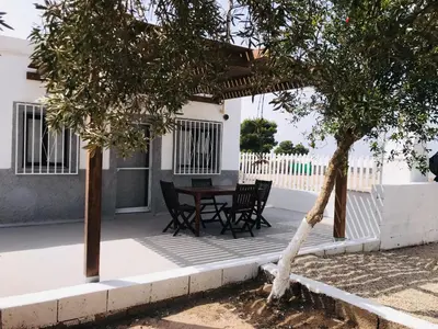 Un balcón o terraza de CASA RURAL CABO de GATA-NÍJAR