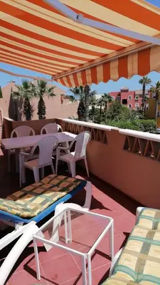 Un balcón o terraza de Vera Sol y Mar - Naturist Zone