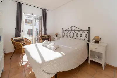 Cama o camas de una habitación en Homes of Spain, Al Andalus Residencial G Apartamento precioso con WIFI