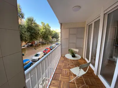 Un balcón o terraza de Paseo marítimo ALMERIA RL