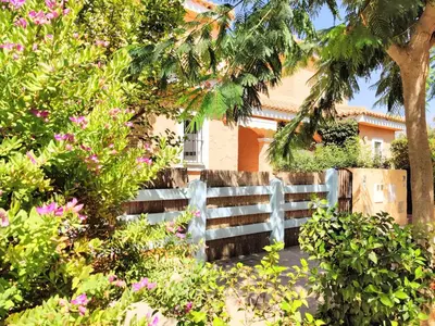 Jardín al aire libre en Villa Laguna - your duplex in the sun!