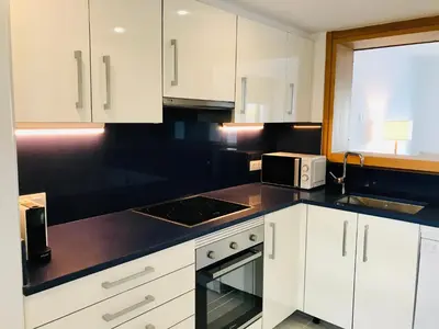 Una cocina o zona de cocina en CocoBeach Mojácar - Preciosa vivienda en Macenas Resort, a sólo 3 min a pie de Playa Macenas