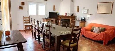 Zona de estar de Cortijo Claudia