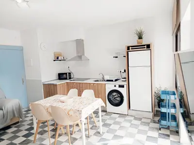 Una cocina o zona de cocina en Apartamento Fortes