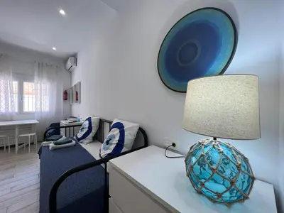 Zona de estar de Estudio céntrico en Águilas, Costa Cálida.